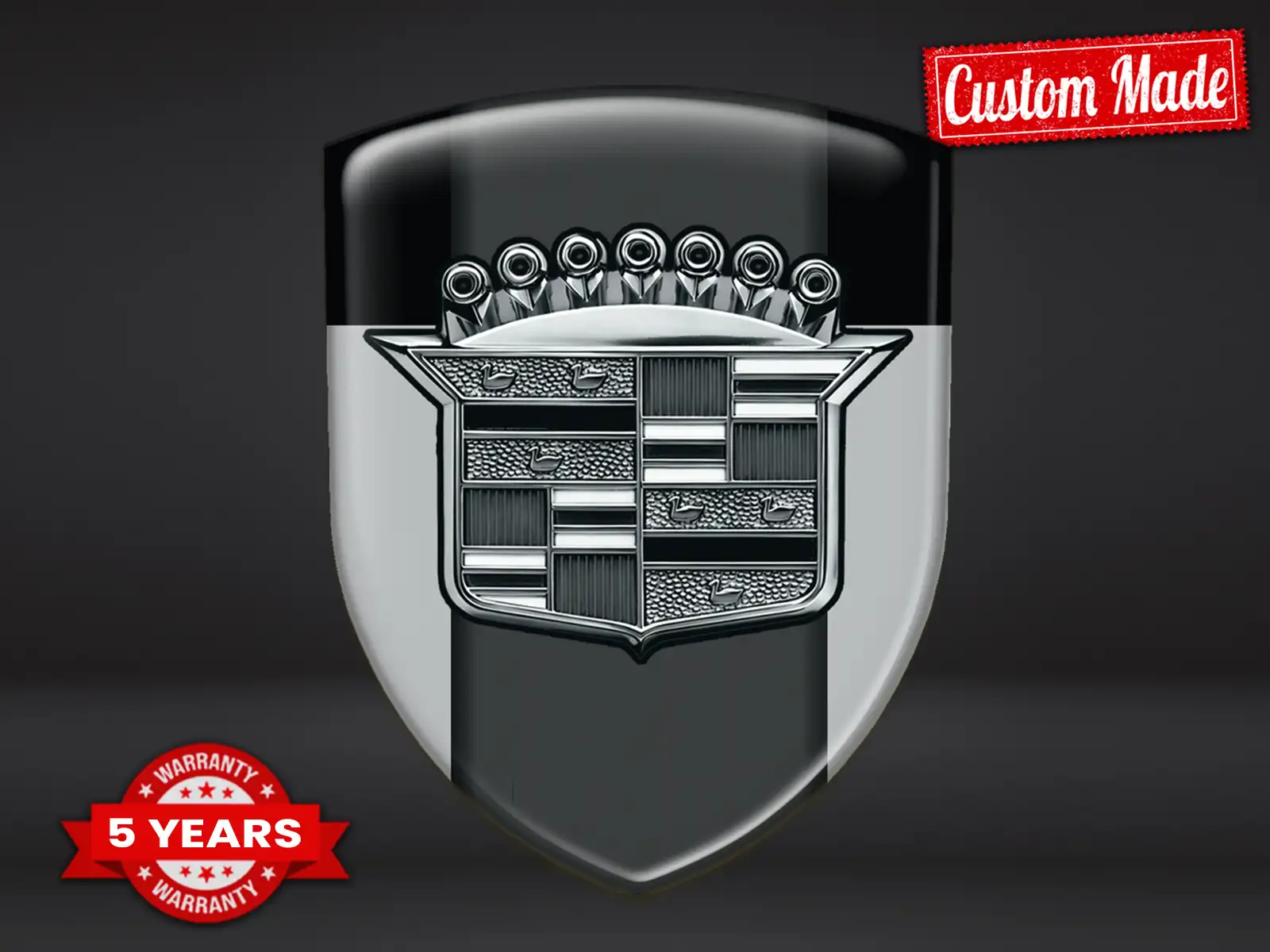 Cadillac Pegatinas Logo Auto Máximo Resistentes Estilos Diseño ST